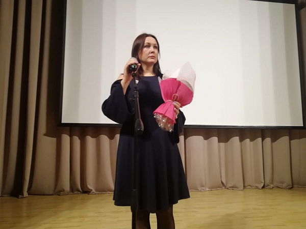 Екатерина Ишимцева в гостях у Школы № 145